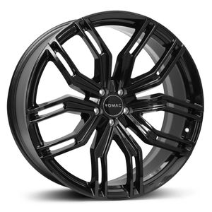 Romac Catalina Alloy Wheels In Gloss Black Set Of 4
