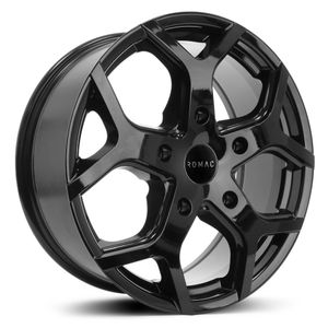 Romac Cobra Alloy Wheels In Gloss Black Set Of 4