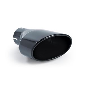 Milltek 104x80mm Oval JET Cerakote Black Tailpipe