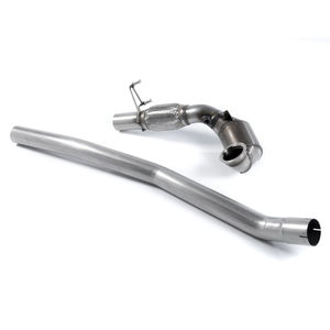 Milltek 3&quot; Large Bore Downpipe With Hi-Flow Sports Cat. EC-Approved