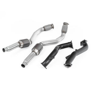 Milltek 3&quot; Large Bore Downpipes With 100 Cell Hi-Flow Sports Cats