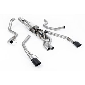 Milltek Resonated 3" Cat Back Exhaust System - Valved