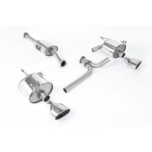 Milltek Resonated 2.75" Cat Back Exhaust System