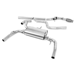 Milltek Non-Resonated 2.76&quot; Cat Back Exhaust System