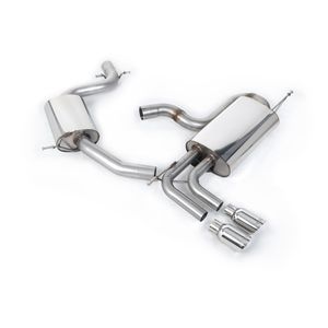 Milltek Resonated 2.75" Cat Back Exhaust System. EC-Approved