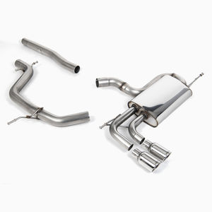 Milltek Non-Resonated 2.75&quot; Cat Back Exhaust System