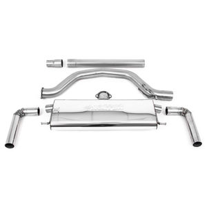 Milltek Non-Resonated 3.15&quot; GPF Back Exhaust System. EC-Approved