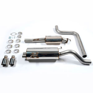 Milltek Resonated 2.75&quot; Cat Back Exhaust System. EC-Approved