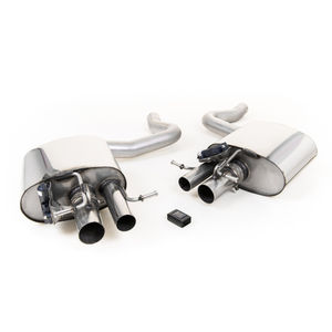 Milltek 2.76&quot; Valvesonic Exhaust Back Boxes - Valved With Control System. EC-Approved