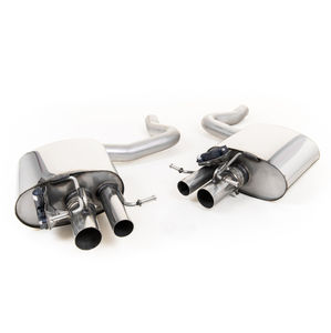 Milltek 2.76&quot; Valvesonic Exhaust Back Boxes - Valved. EC-Approved