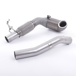 Milltek 3&quot; Large Bore Downpipe With 200 Cell Race Cat