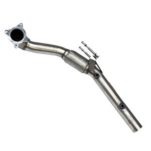 Milltek Resonated 2.76&quot; Large Bore Downpipe With De Cat