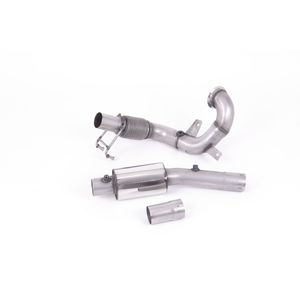 Milltek 2.76&quot; Large Bore Downpipe With De Cat And Resonated GPF Delete