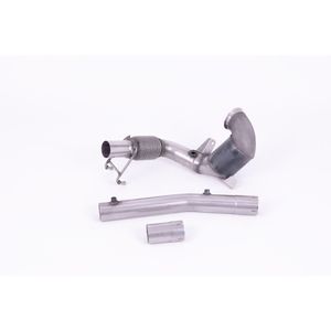 Milltek 2.76&quot; Large Bore Downpipe With Hi-Flow Sports Cat And Non-Resonated GPF Delete