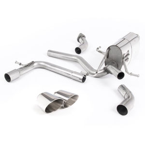 Milltek 2.5&quot; Axle-Back Exhaust System. EC-Approved