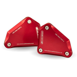 Oberon Motorcycle Front Brake & Clutch Reservoir Cap Kit