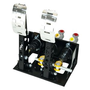OBP Universal Pro Race Floor Mounted 2 Pedal Assembly