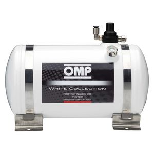 OMP White Collection Electrical Fire Extinguisher System - 4.25 Ltr