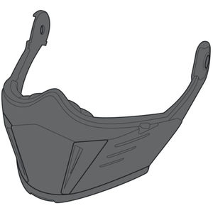 Simpson Darksome Black Replacement Chin Bar