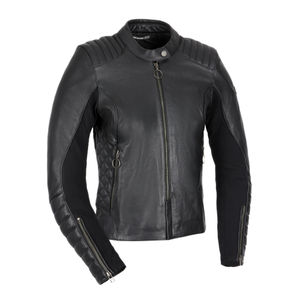 Oxford Radley Womens Leather Motorcycle Jacket