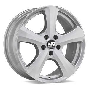 MSW 19 Van Alloy Wheels in Full Silver Set of 4