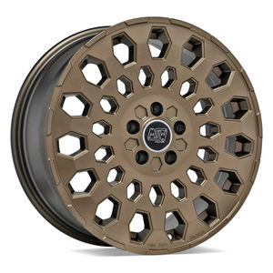 MSW 99 Van Alloy Wheels In Matt Bronze Set Of 4