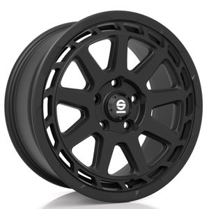 Sparco Wheels Gravel Alloy Wheels In Matt Black Set Of 4