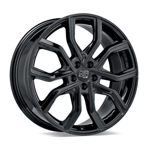 MSW 41 Alloy Wheels In Gloss Black Set Of 4