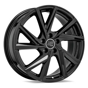 MSW 80/5 Alloy Wheels In Gloss Black Set Of 4
