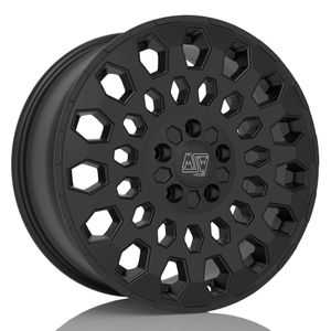 MSW 99 Van Alloy Wheels In Matt Black Set Of 4