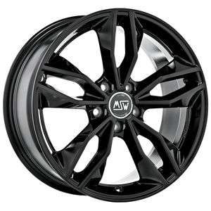 MSW 71 Alloy Wheels In Gloss Black Set Of 4
