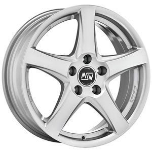 MSW 78 Alloy Wheels In Full Silver Set Of 4