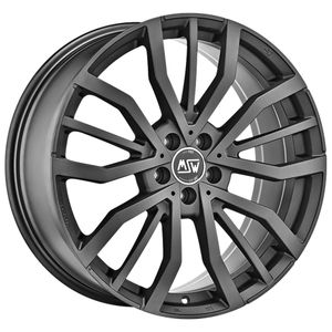 MSW 49 Alloy Wheels In Matt Gunmetal Set Of 4