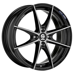Sparco Wheels Trofeo 4 Alloy Wheels In Fume Black Full Polished Set Of 4