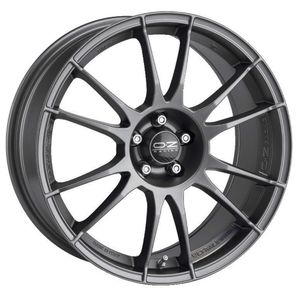 OZ Racing I-TECH Ultraleggera HLT Alloy Wheels In Matt Graphite Silver Set Of 4