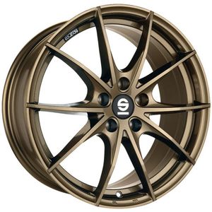 Sparco Wheels Trofeo 5 Alloy Wheels In Gloss Bronze Set Of 4