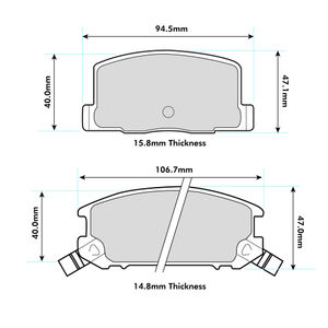 PBS Brakes ProRace Brake Pads
