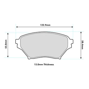 PBS Brakes ProRace Brake Pads