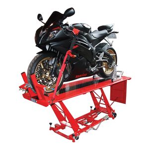 BikeTek Hydraulic Motorcycle Workshop Lift Table