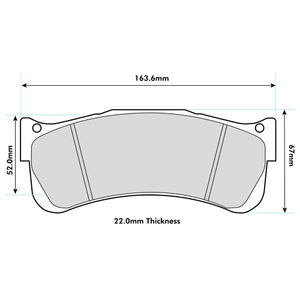 Pagid RST1 Brake Pads