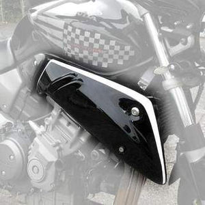 Pyramid Motorcycle Radiator Cheeks