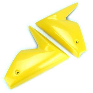 Pyramid Motorcycle Radiator Cheeks