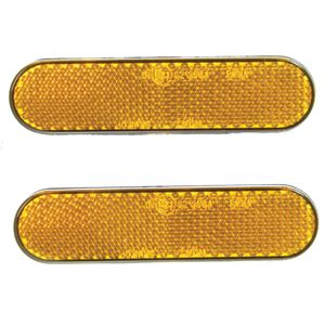 Bike-It Amber Reflector 2 Pieces