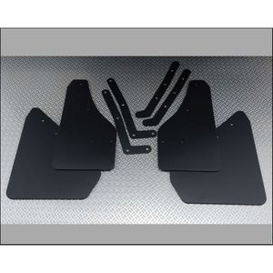 rallyflapZ 4mm Thick Rally Style Shortiez Mudflaps