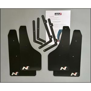 rallyflapZ 4mm Thick Rally Style Shortiez Mudflaps