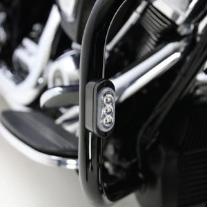 Denali T3 Modular Front Switchback Signal Pods With Crashbar Mounting Kit