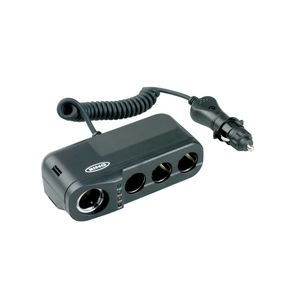 Ring 12V 10 Amp Quad Multi Socket with Battery Analyser