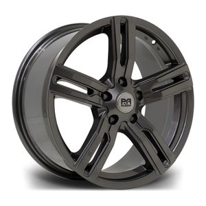 Riviera Blade Alloy Wheels In Matt Gunmetal Set Of 4