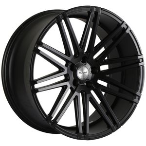 Riviera RV120 Alloy Wheels In Black Matt Set Of 4