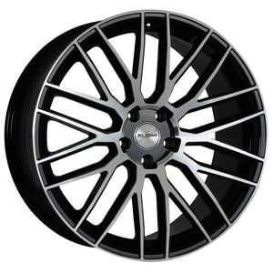 Riviera RV126 Alloy Wheels In Gloss Black Polished Set Of 4